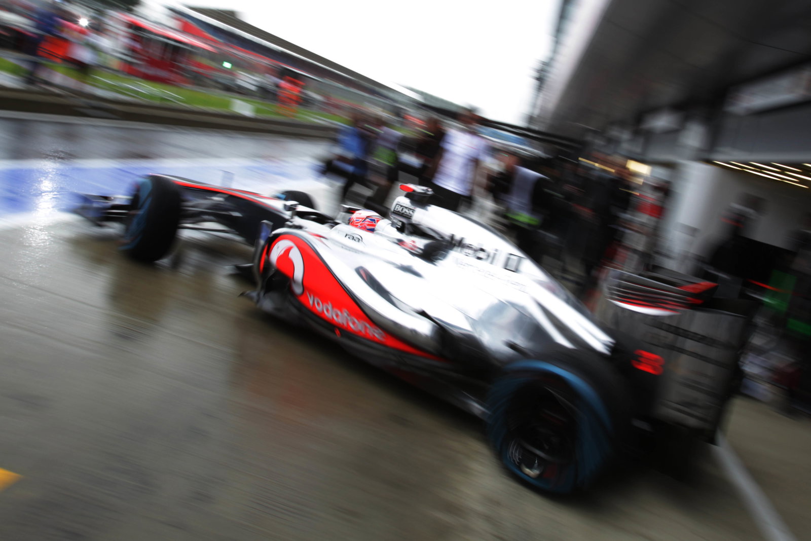 Jenson Button (GBR) McLaren Mercedes