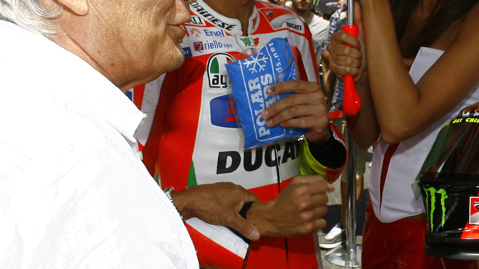 Agostini and Rossi, Italian MotoGP 2012