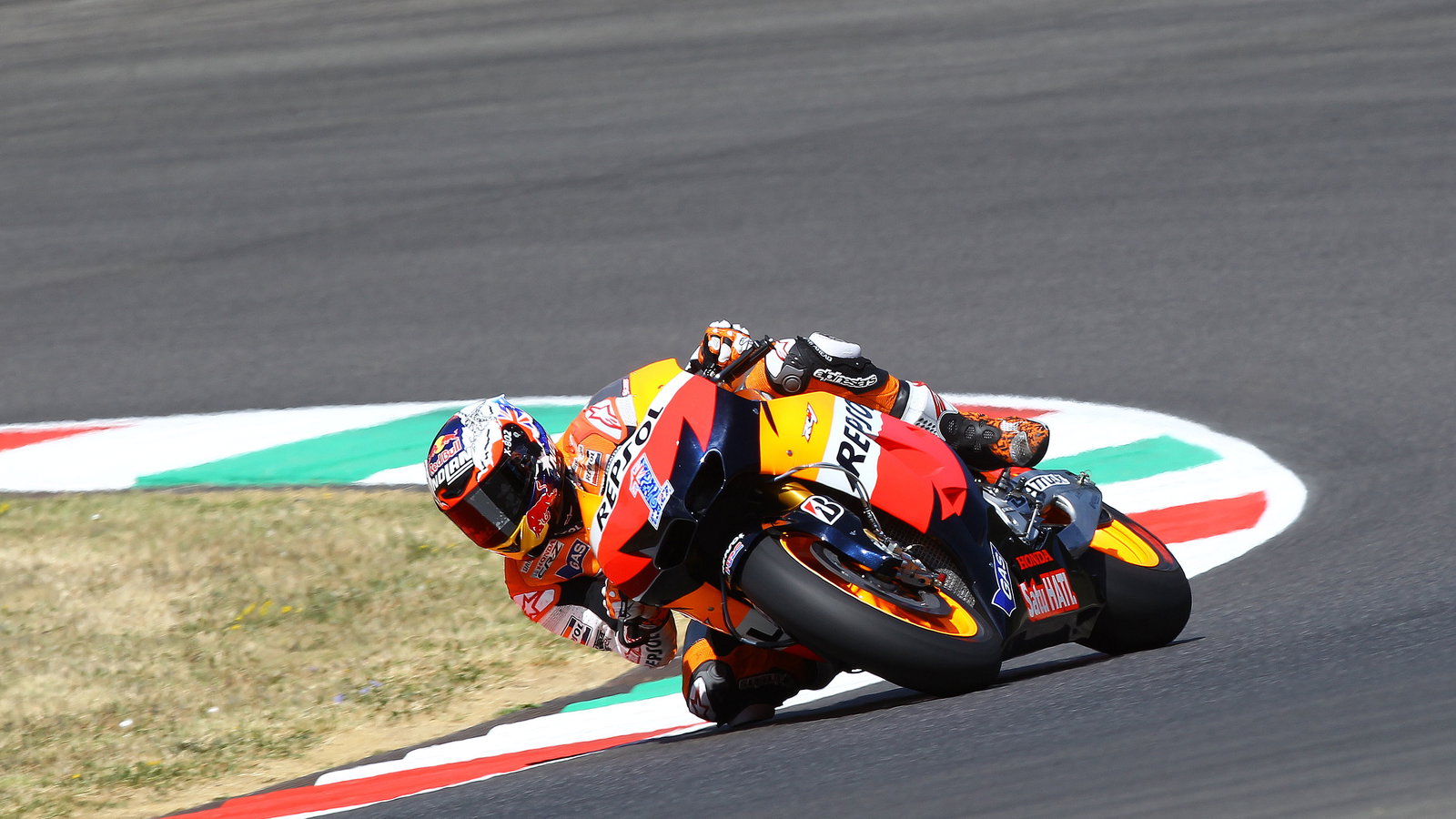 Stoner, Mugello MotoGP test, 16th July 2012