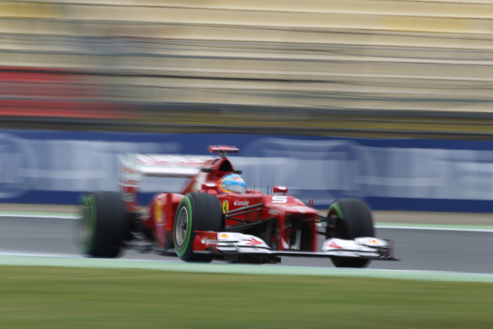 20.07.2012 - Free Practice 2, Fernando Alonso (ESP) Scuderia Ferrari F2012