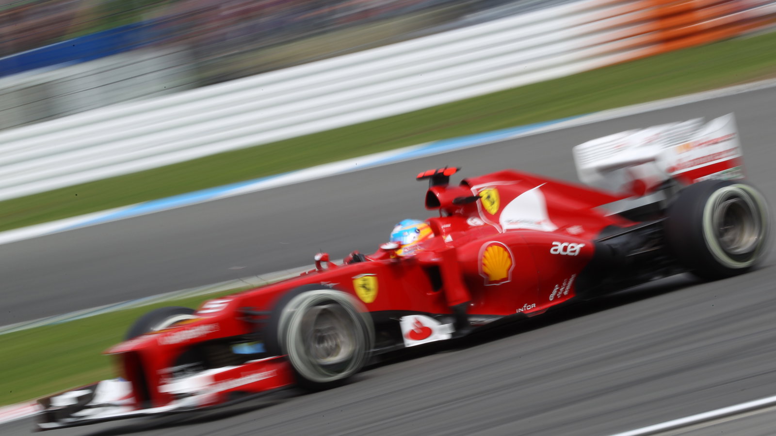 20.07.2012 - Free Practice 3, Fernando Alonso (ESP) Scuderia Ferrari F2012