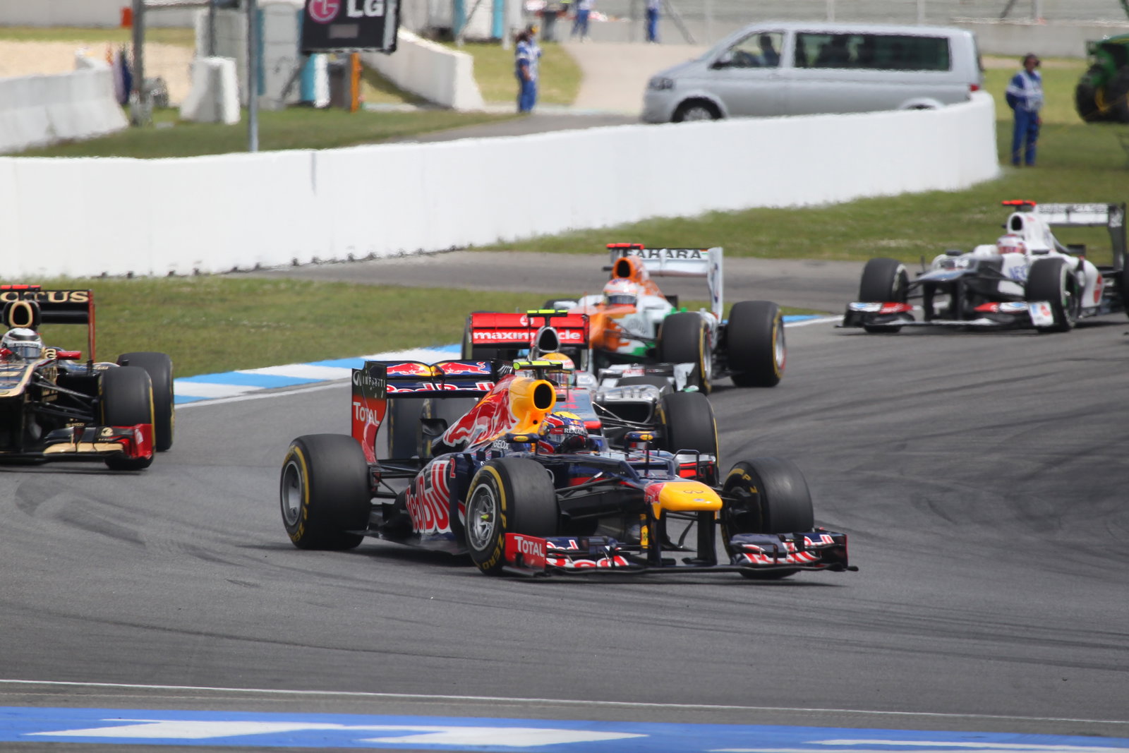 22.07.2012 - Race, Mark Webber (AUS) Red Bull Racing RB8
