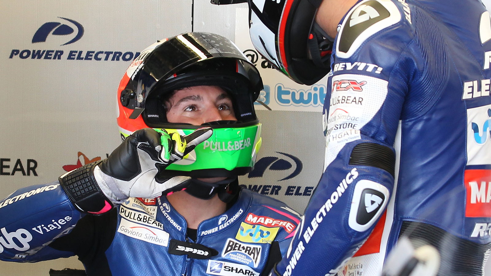 Aleix Espargaro and De Puniet, USA MotoGP 2012