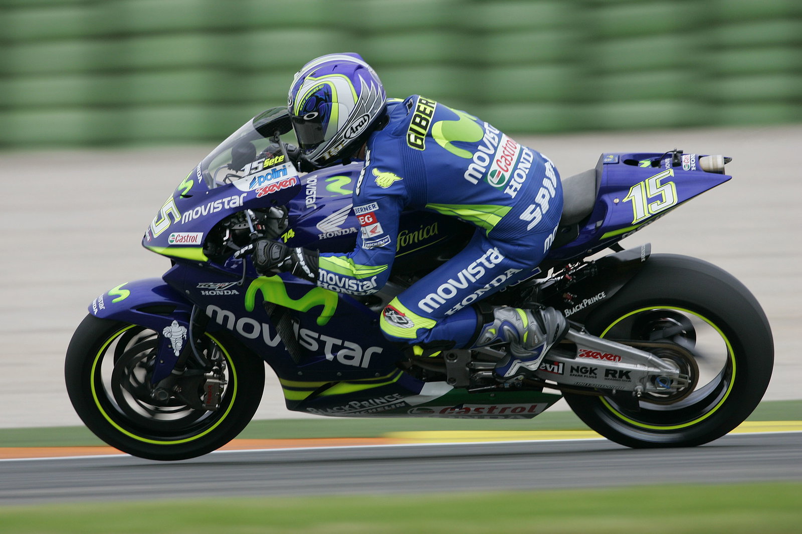 Gibernau, Valencia MotoGP, 2005