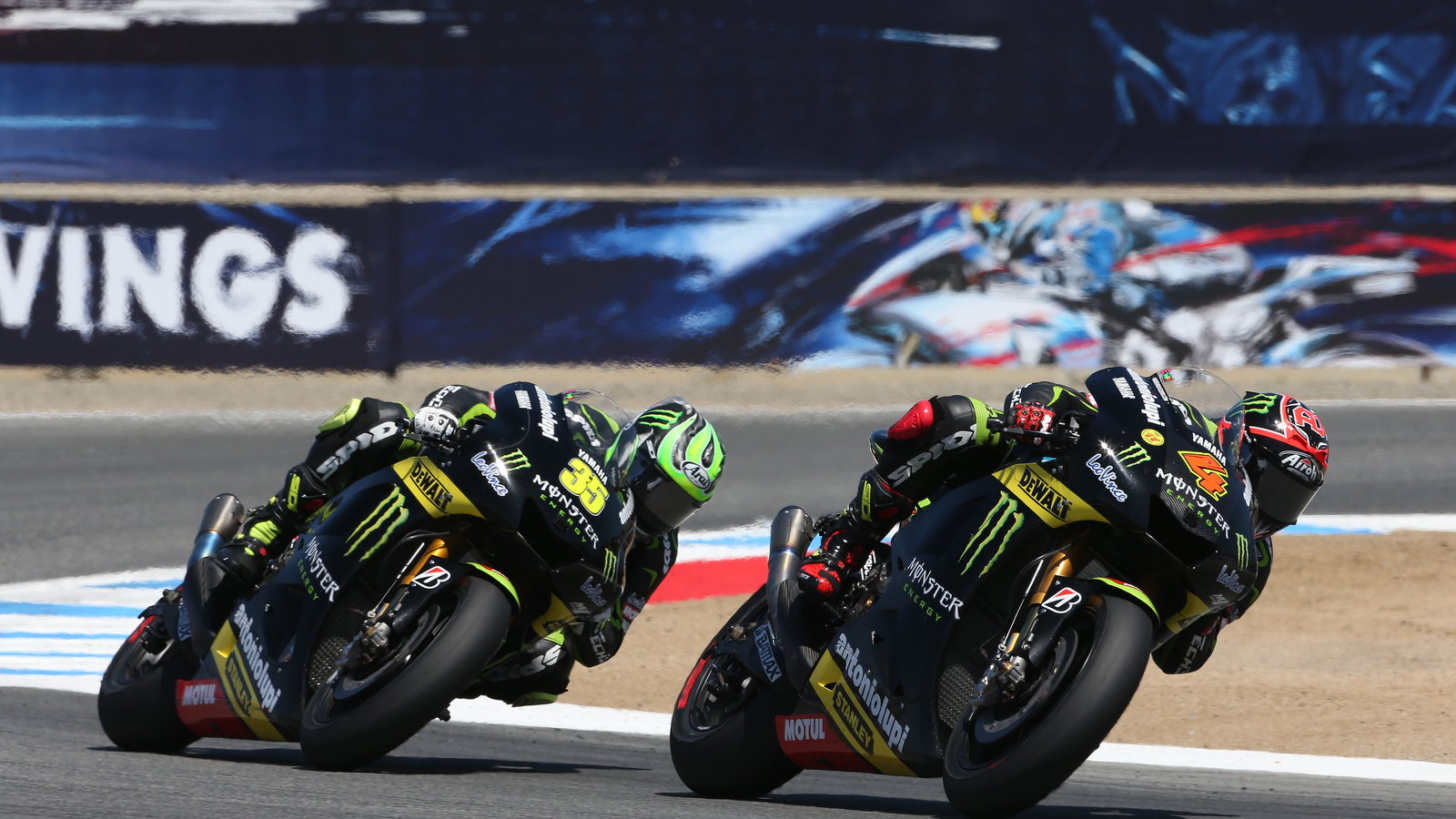Dovizioso and Crutchlow, USA MotoGP 2012