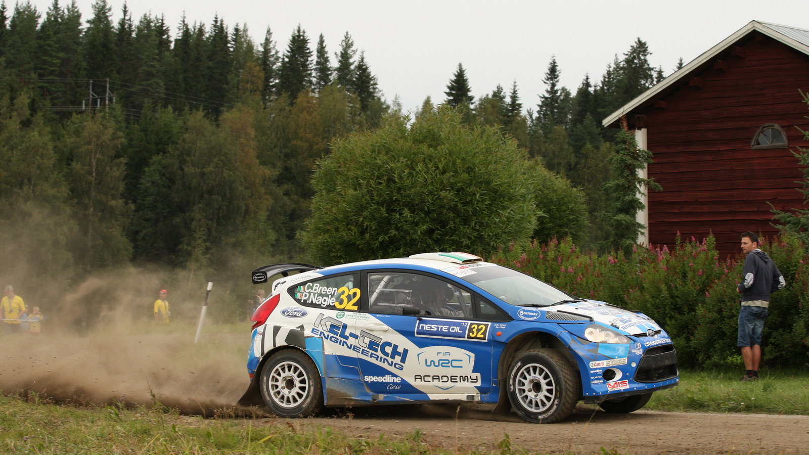 Craig Breen (IRL) Paul Nagle (IRL), Ford Fiesta S2000