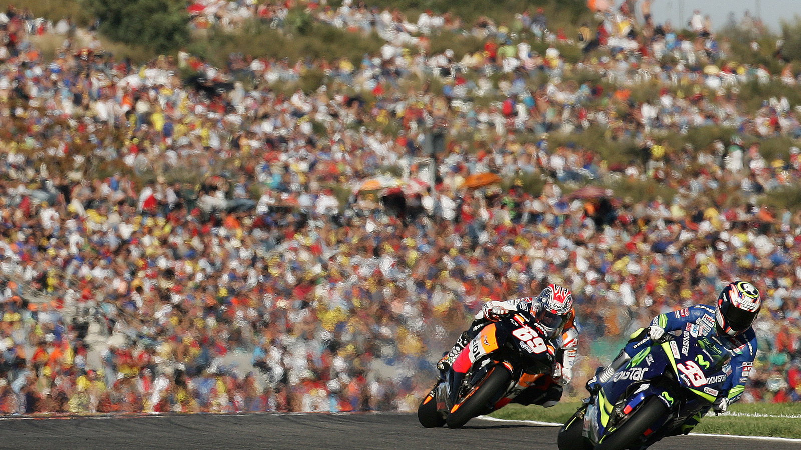 Melandri, Hayden, Valencia MotoGP Race, 2005
