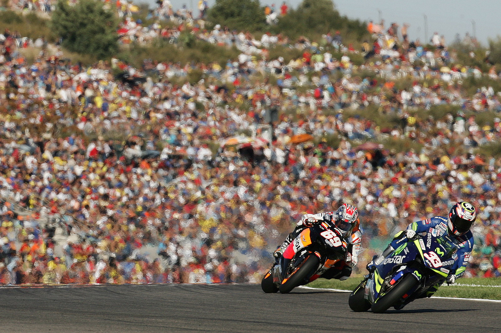 Melandri, Hayden, Valencia MotoGP Race, 2005