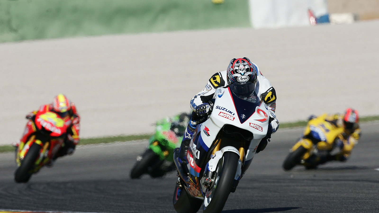 Aoki, Valencia MotoGP Race, 2005