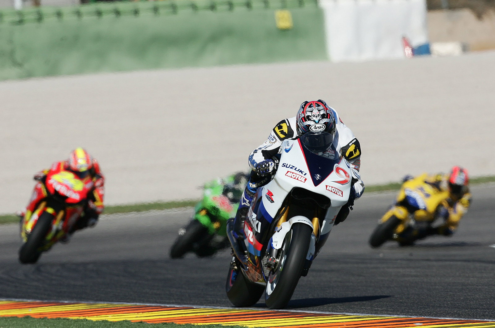 Aoki, Valencia MotoGP Race, 2005