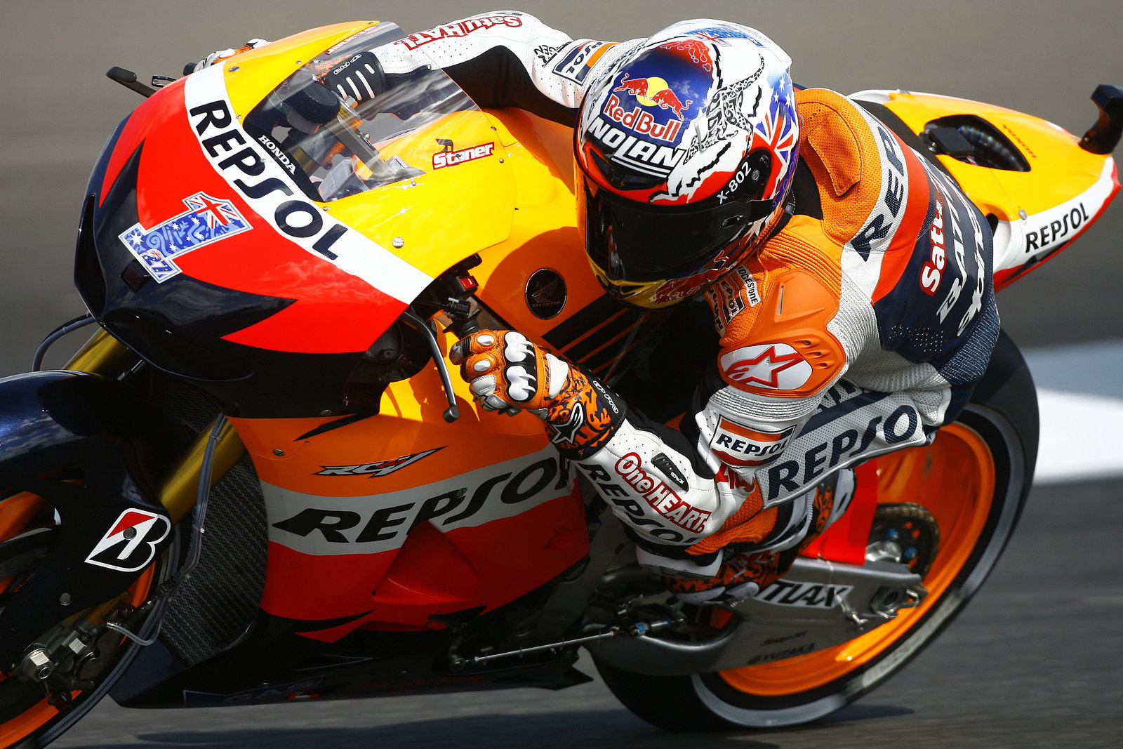 Stoner, Indianapolis MotoGP 2012