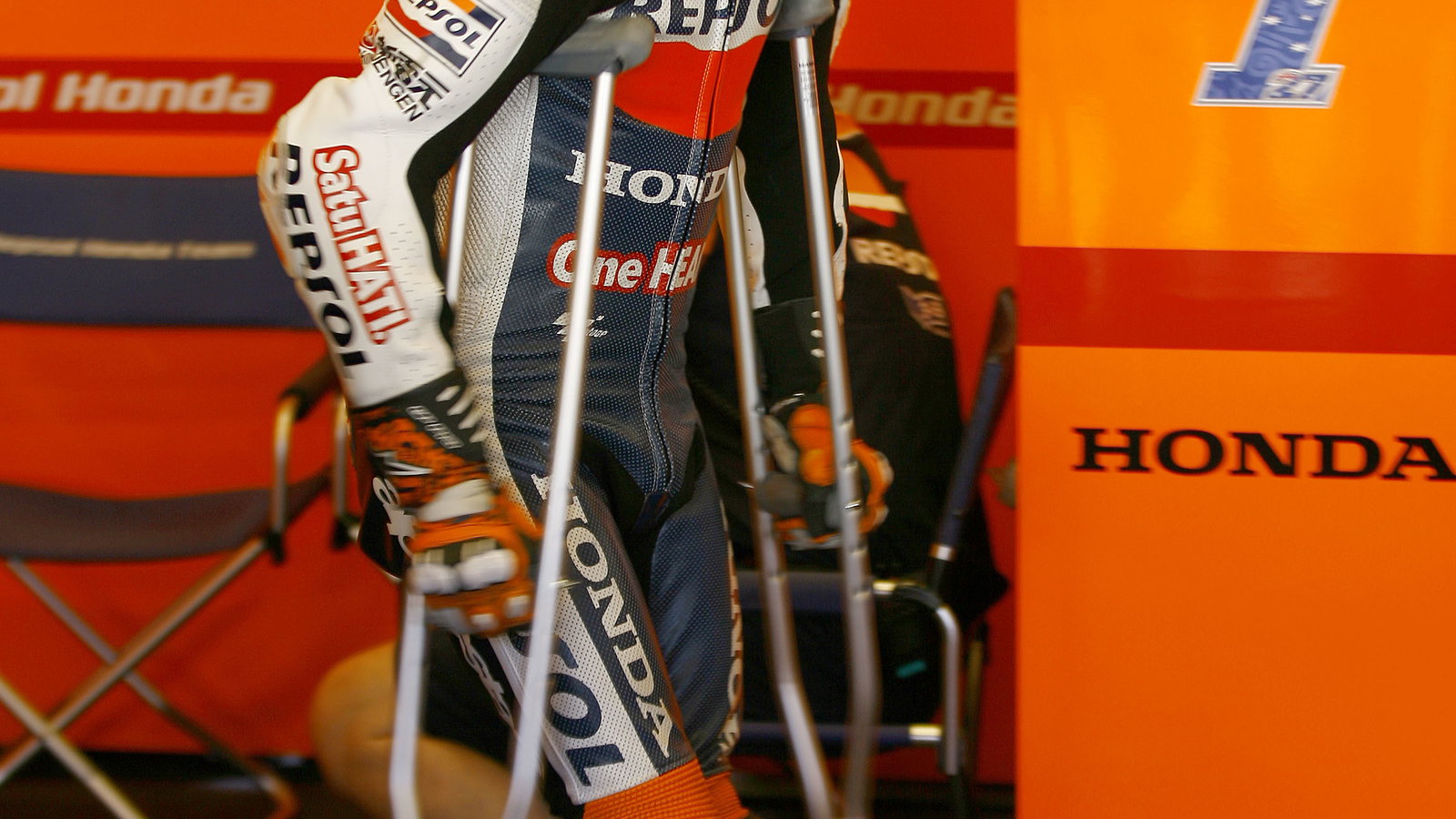 Injured Stoner, Indianapolis MotoGP 2012