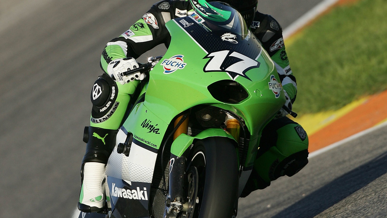 De Puniet makes Kawasaki debut, Valencia MotoGP tests, November 2005