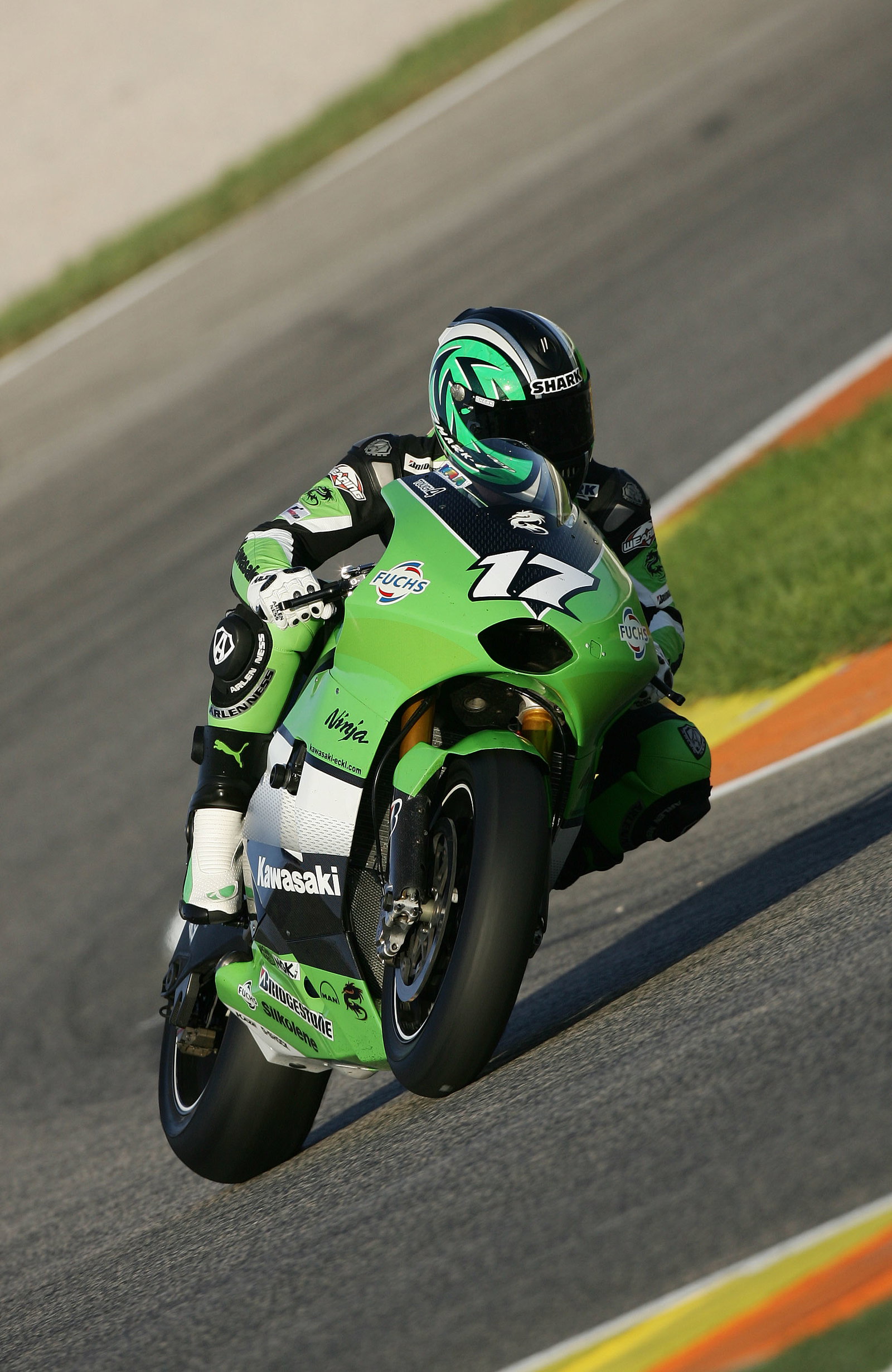 De Puniet makes Kawasaki debut, Valencia MotoGP tests, November 2005