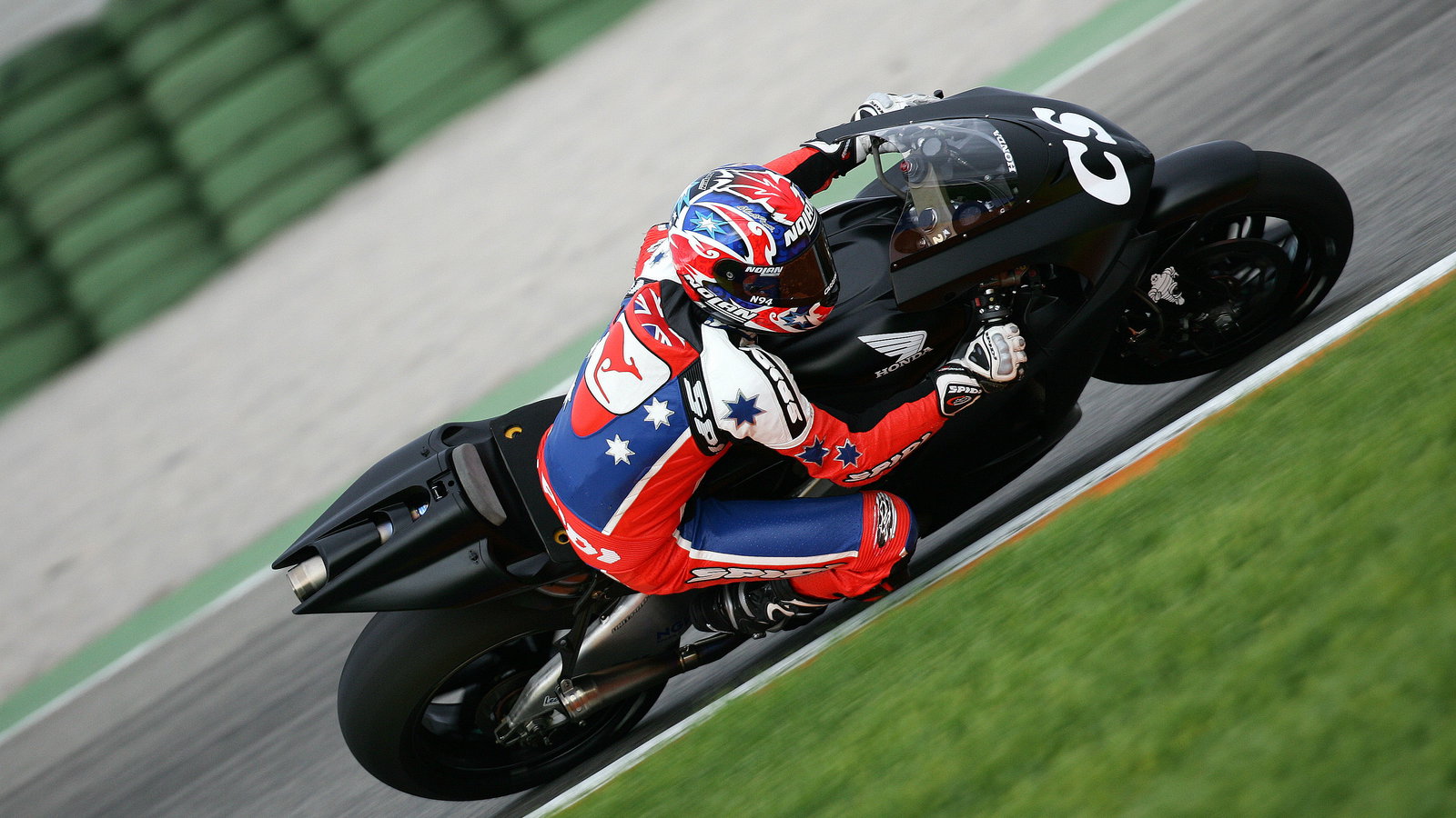 Stoner makes Honda debut, Valencia MotoGP tests, November 2005