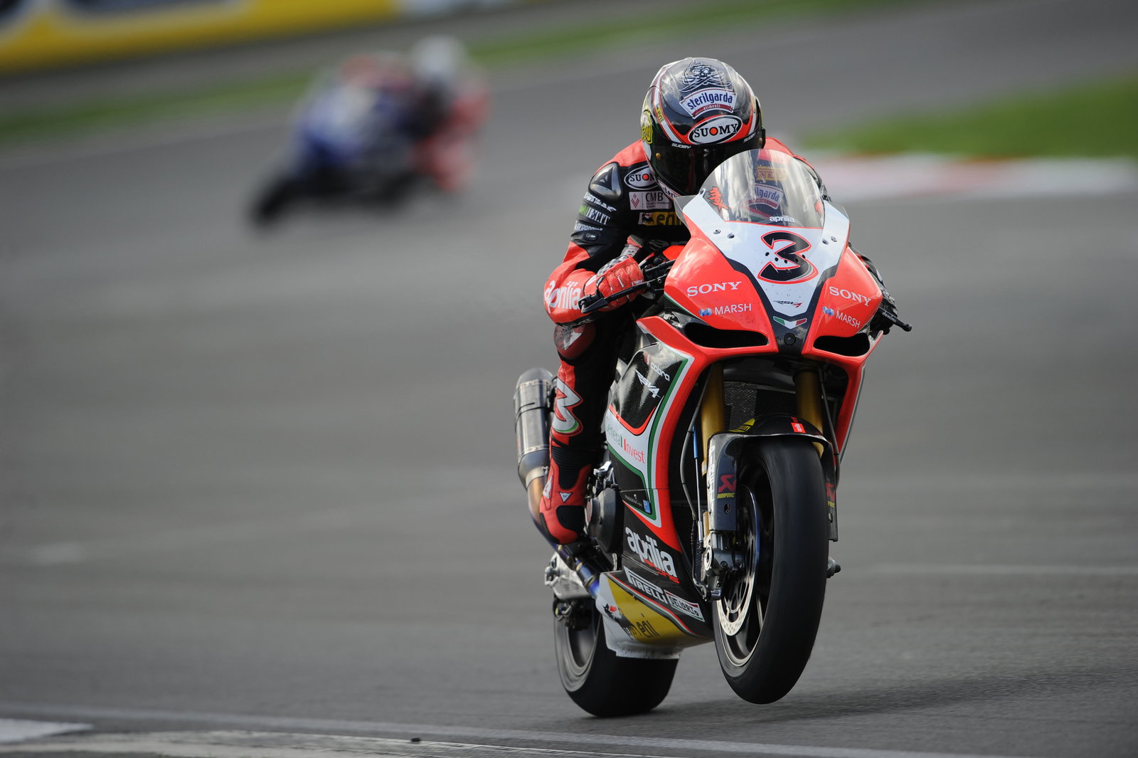 Biaggi, Russian WSBK Race 1 2012
