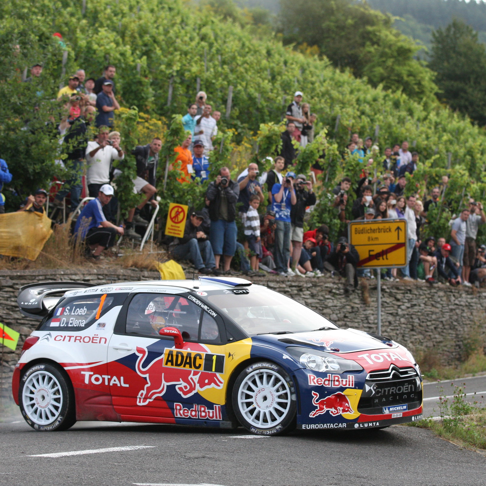 Sebastien Loeb (FRA) Daniel Elena (MON), Citroën DS3 WRC, Citroën Total World Rally Team