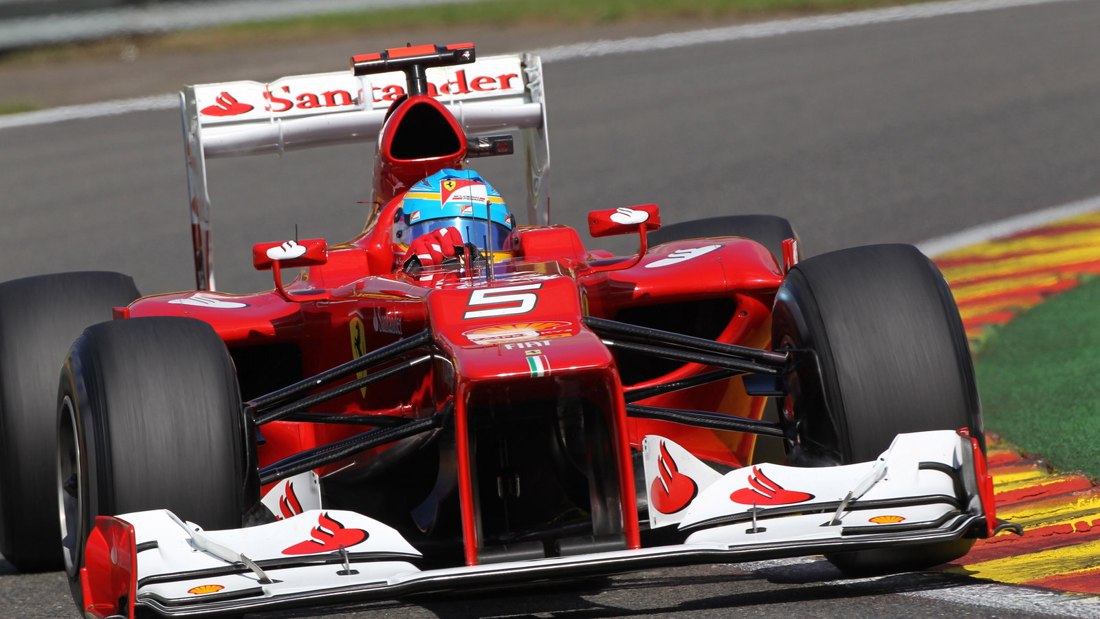 01.09.2012- Qualifying, Fernando Alonso (ESP) Scuderia Ferrari F2012