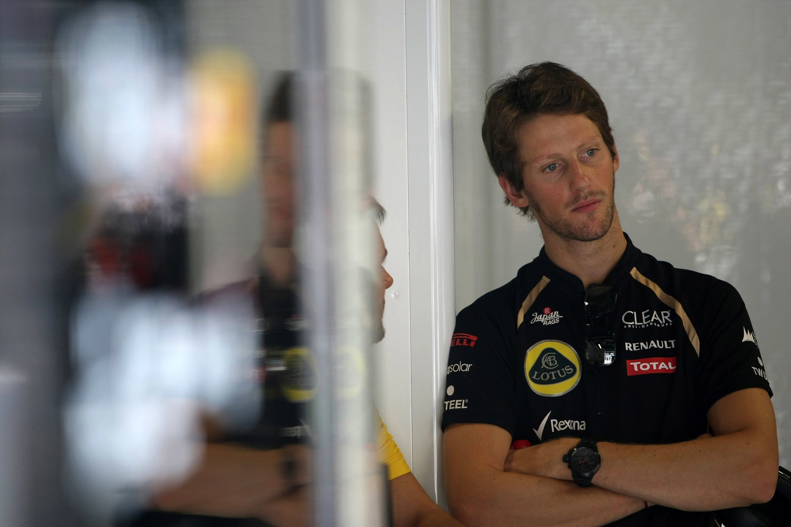 07.09.2012- Free Practice 2, Romain Grosjean (FRA) Lotus F1 Team E20