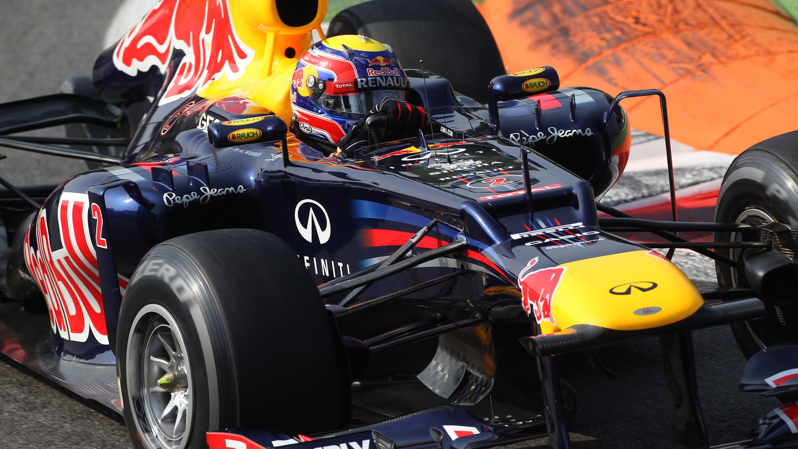 08.09.2012- Free Practice 3, Mark Webber (AUS) Red Bull Racing RB8