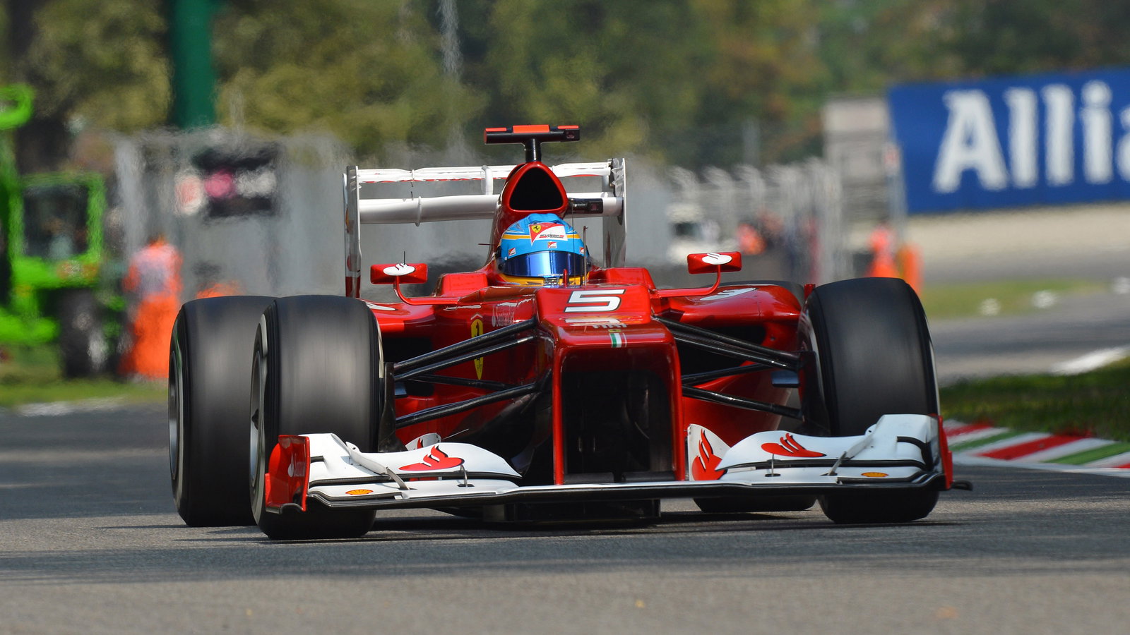 08.09.2012- Qualifying, Fernando Alonso (ESP) Scuderia Ferrari F2012