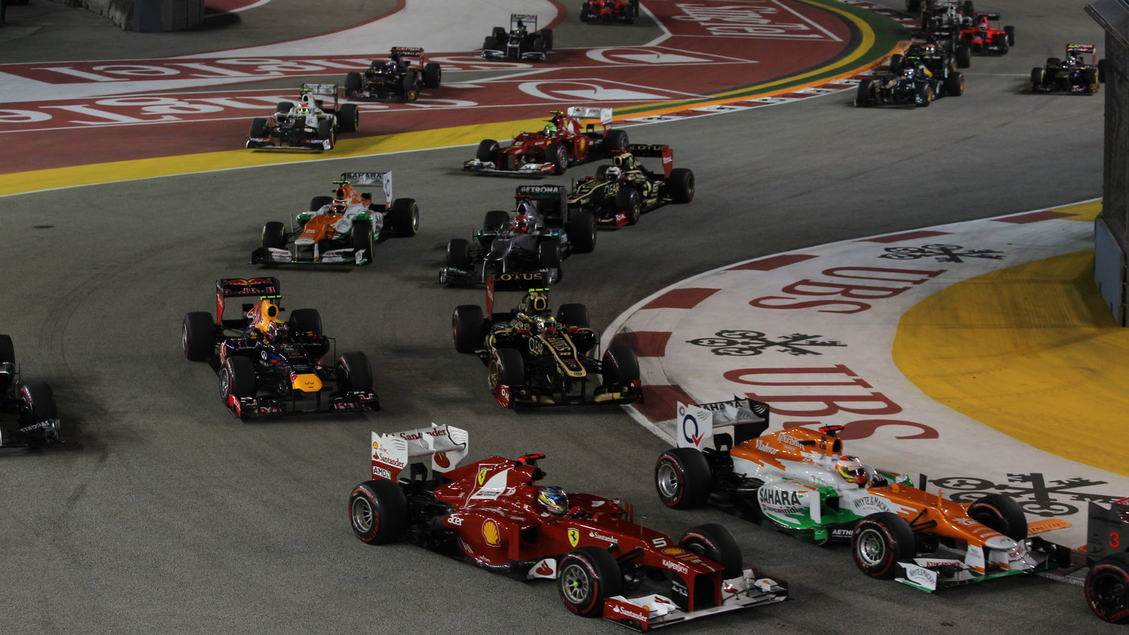 23.09.2012 - Race start