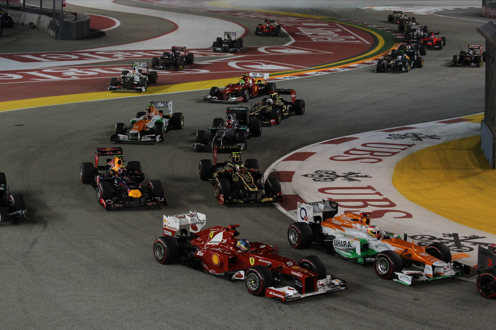 23.09.2012 - Race start