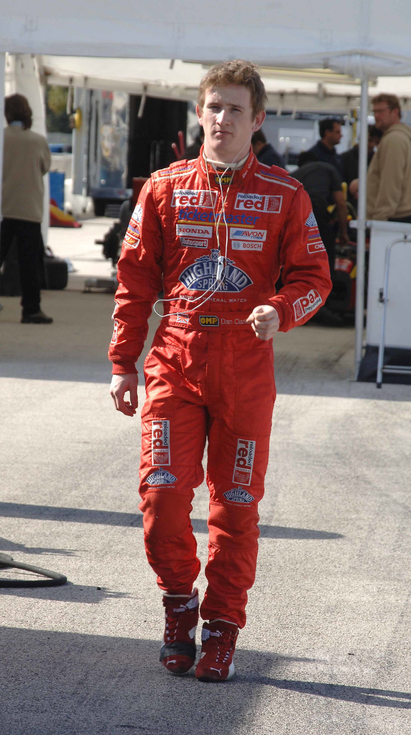 Dan Clarke was a surprise inclusion on MiJack Conquest Racing`s test list at Sebring