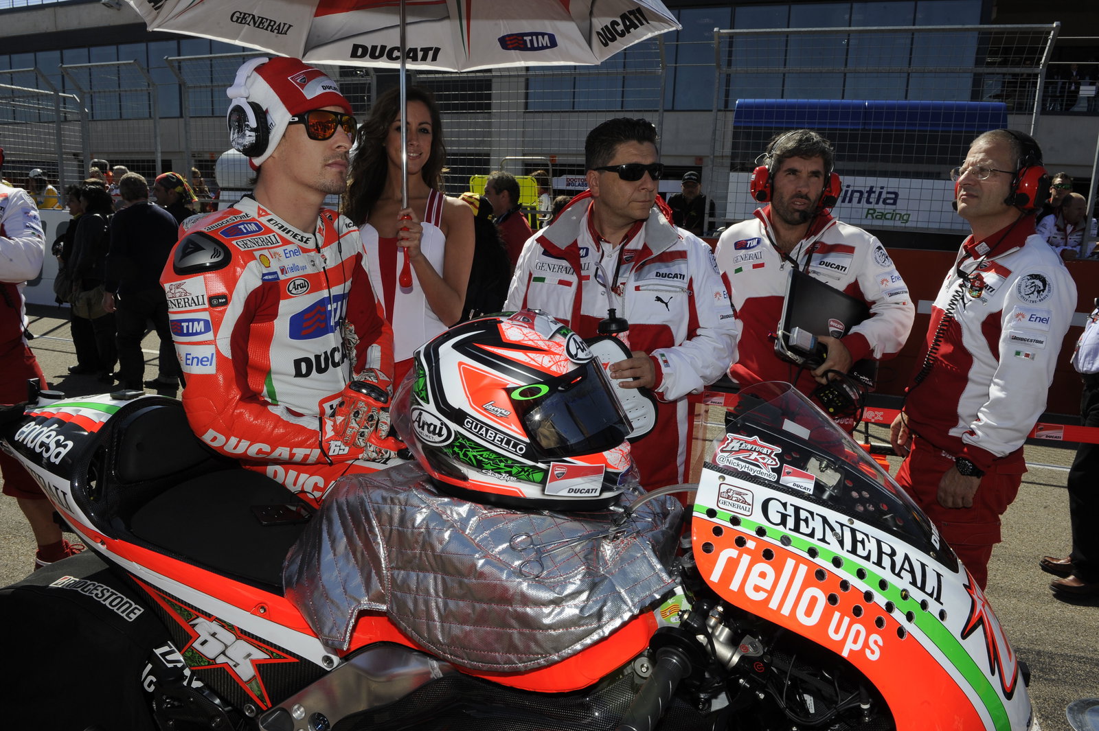 Hayden, Aragon MotoGP Race 2012