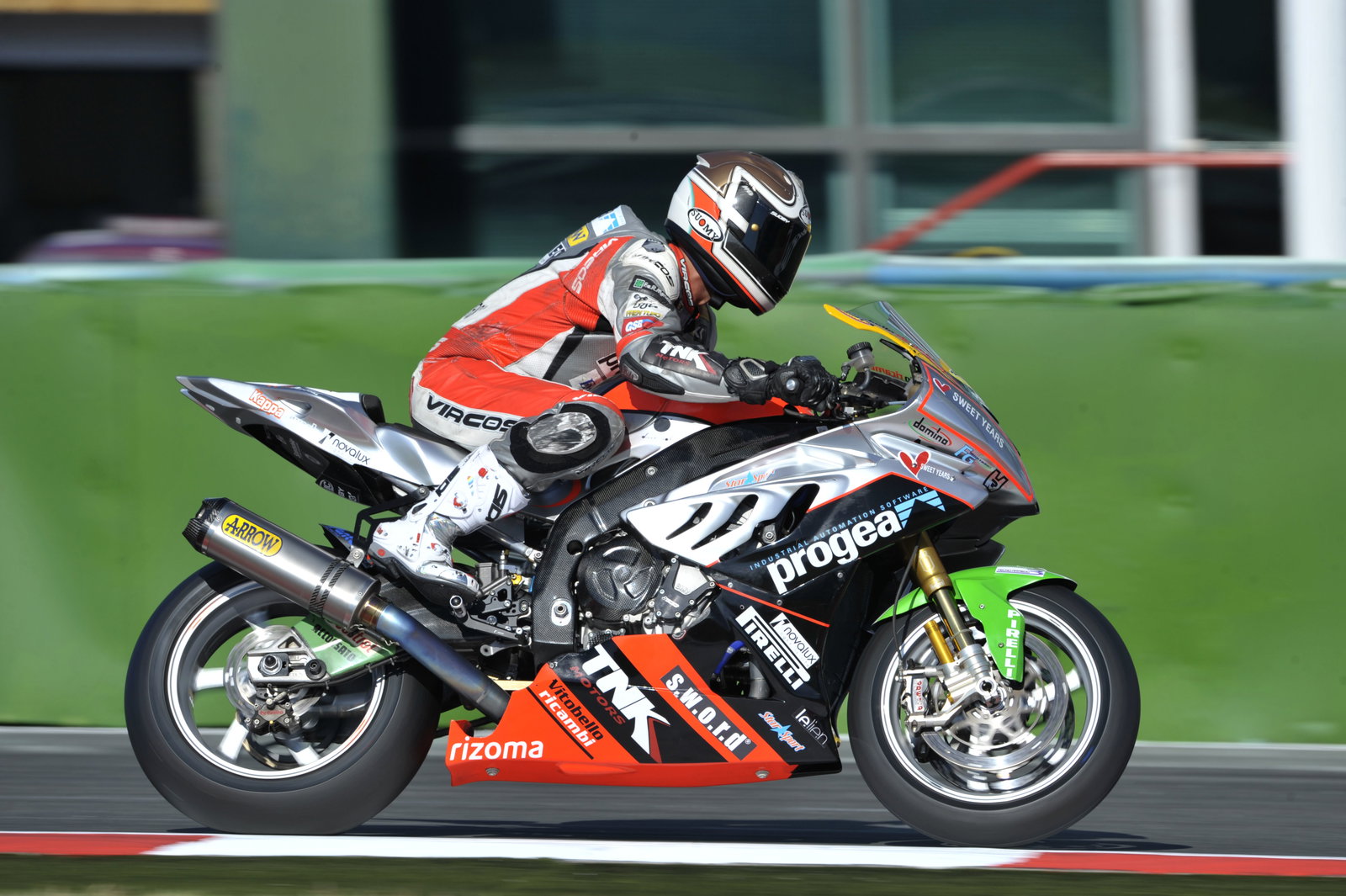 Brignola, French WSBK 2012