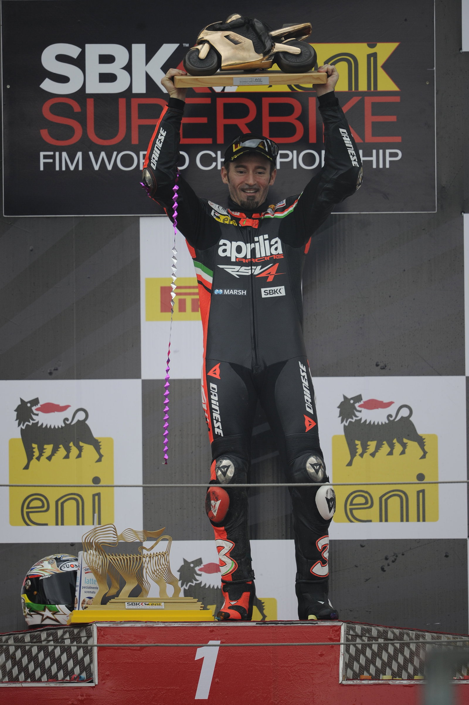 Biaggi, 2012 World Superbike Champion, French WSBK Race 2 2012