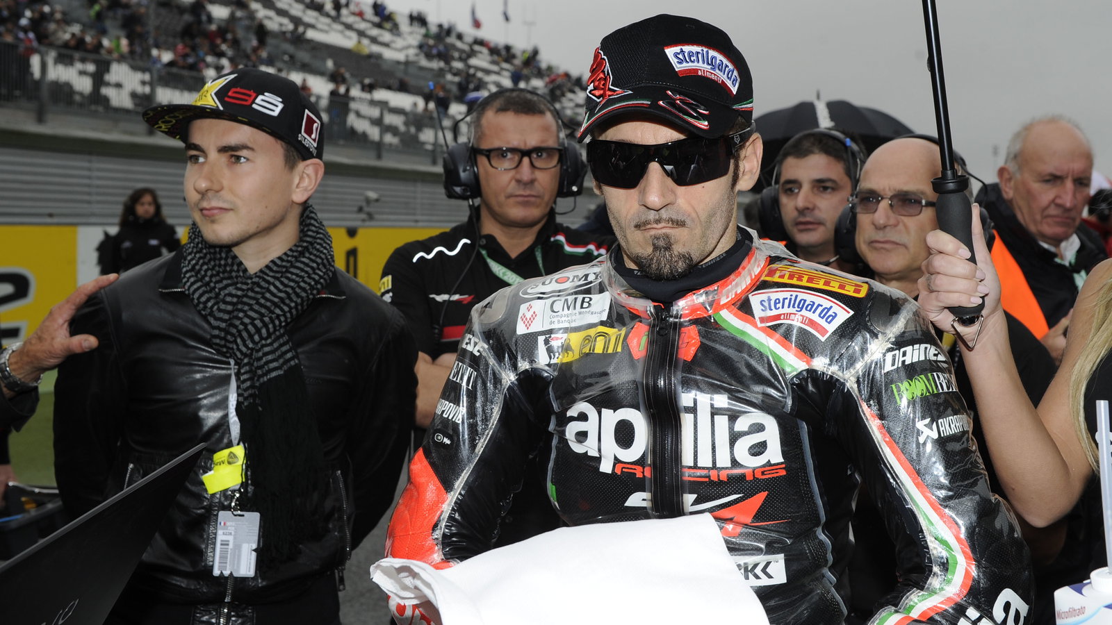 Biaggi, Lorenzo, French WSBK Race 1 2012