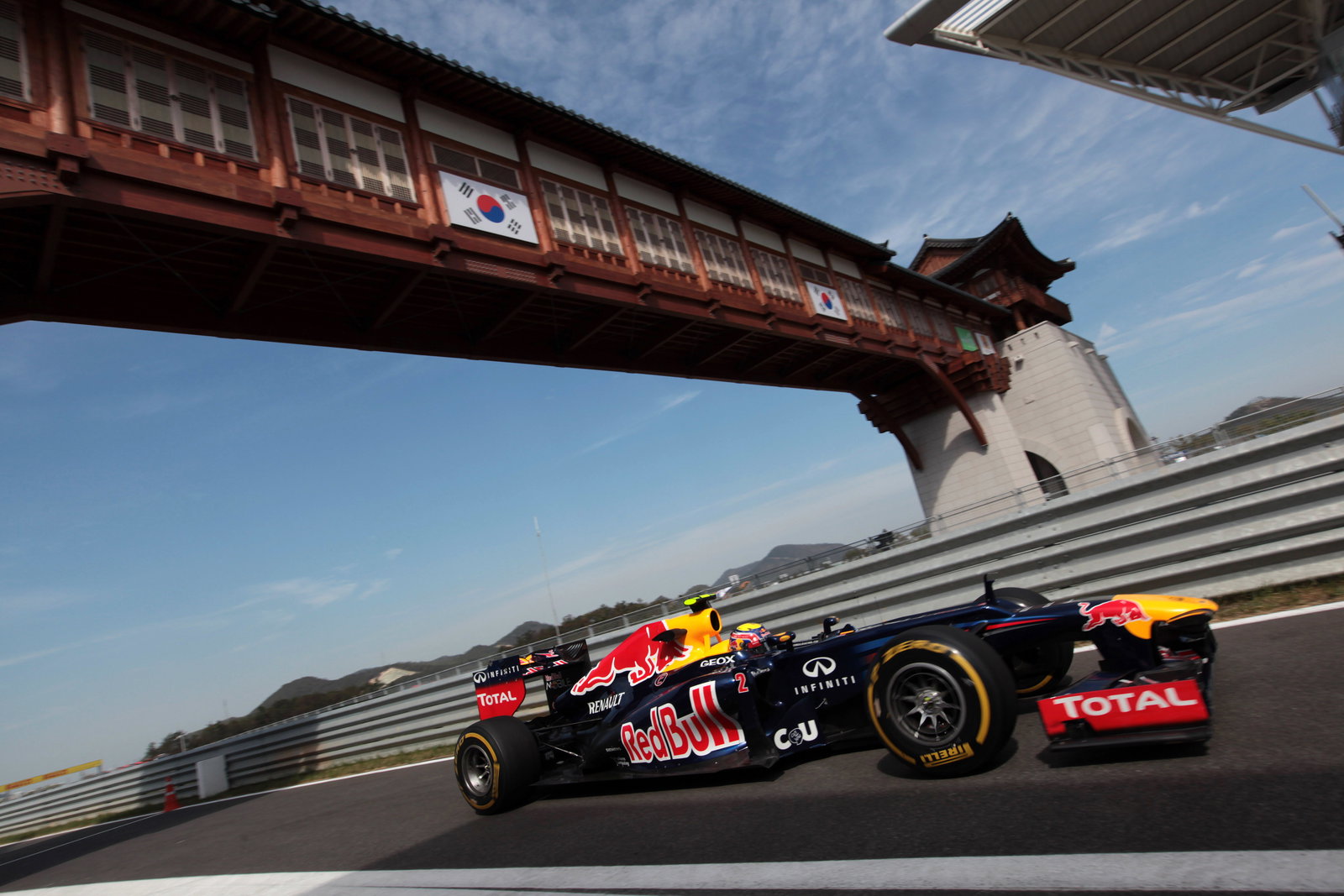 12.10.2012- Free Practice 1, Mark Webber (AUS) Red Bull Racing RB8