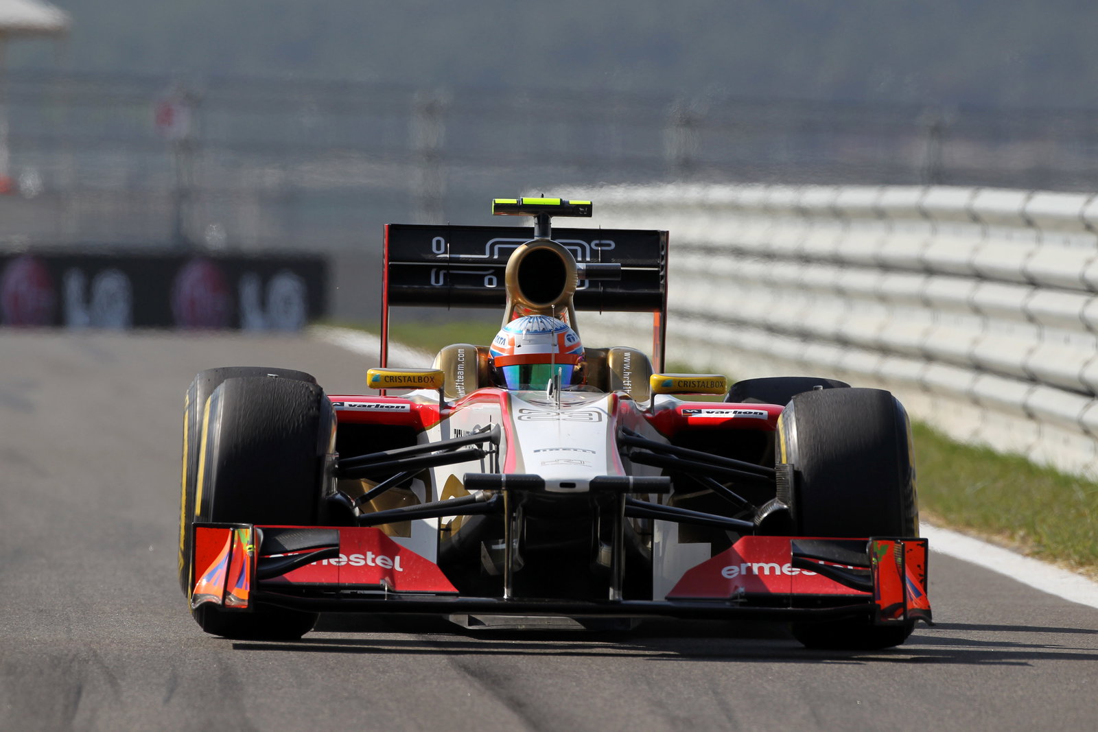 12.10.2012- Free Practice 2, Narain Karthikeyan (IND) HRT Formula 1 Team F112