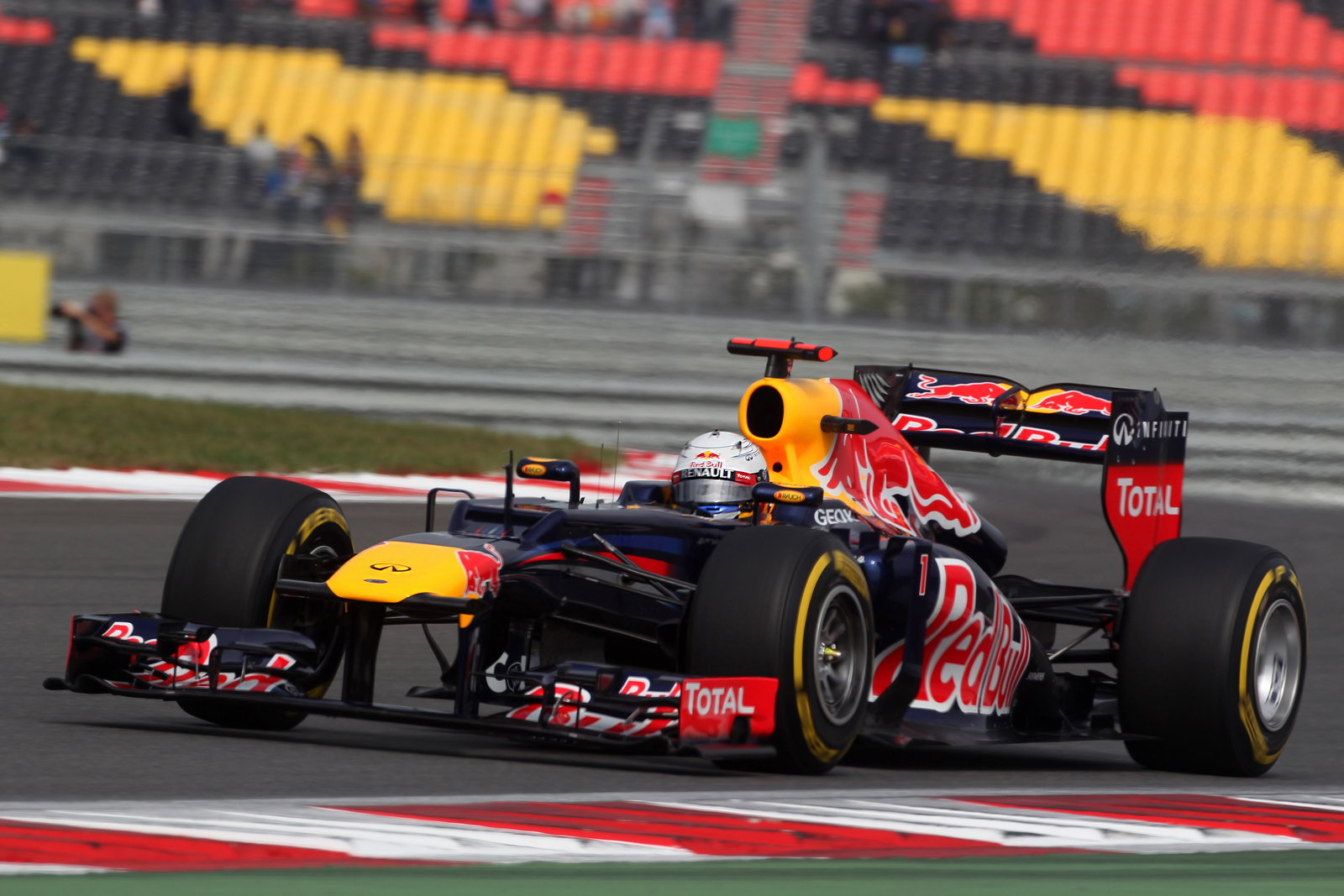 13.10.2012- Free Practice 3, Sebastian Vettel (GER) Red Bull Racing RB8