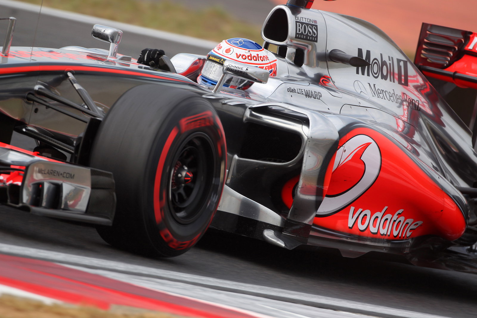 13.10.2012- Free Practice 3, Jenson Button (GBR) McLaren Mercedes MP4-27
