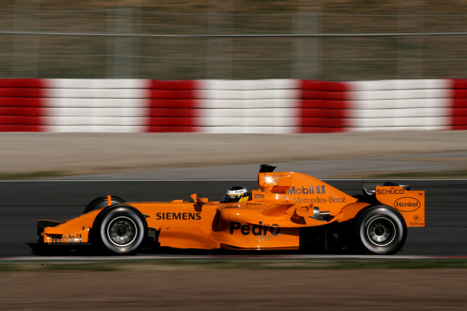 Pedro de la Rosa - McLaren Mercedes MP4-21