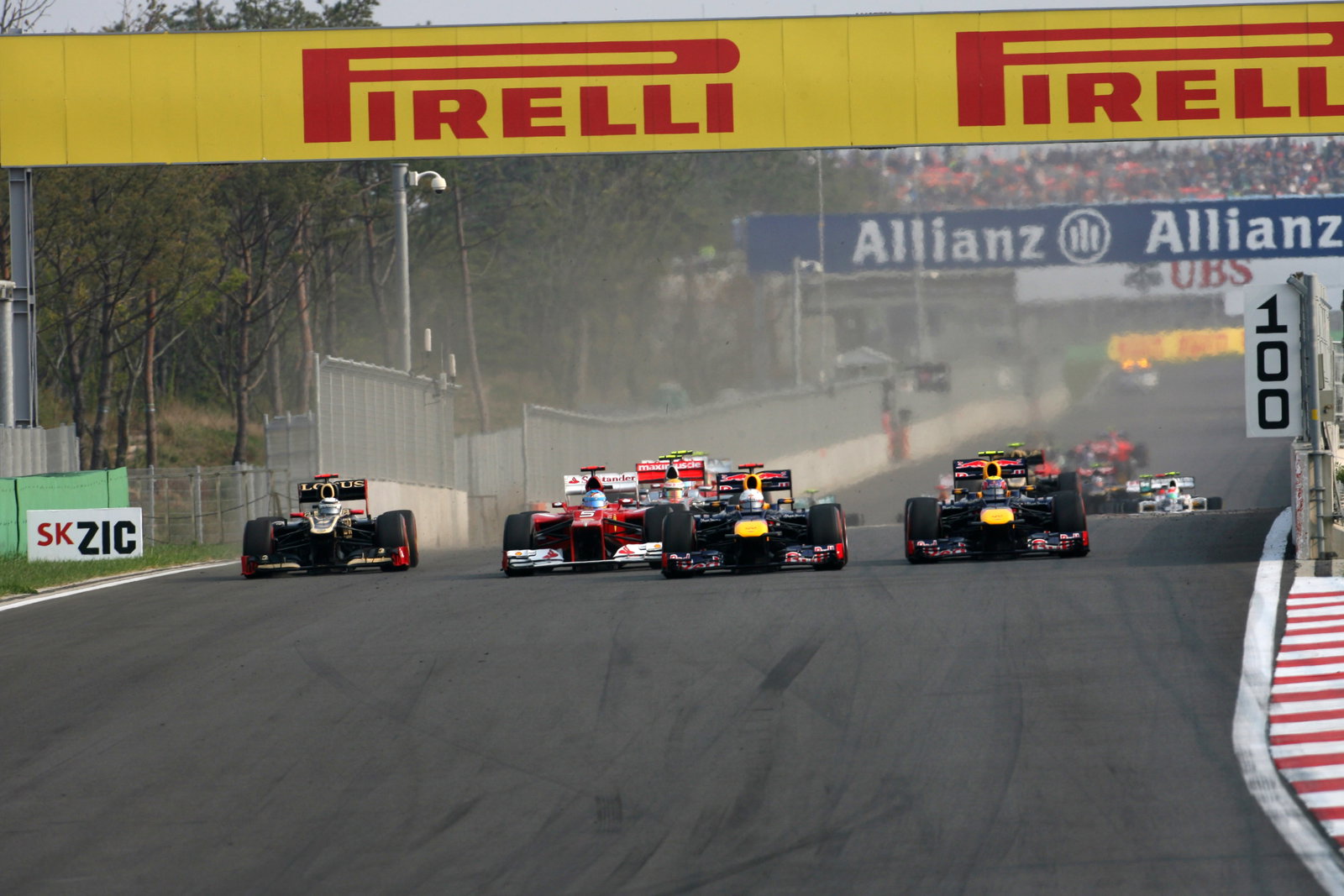 14.10.2012- Race, Start of the race