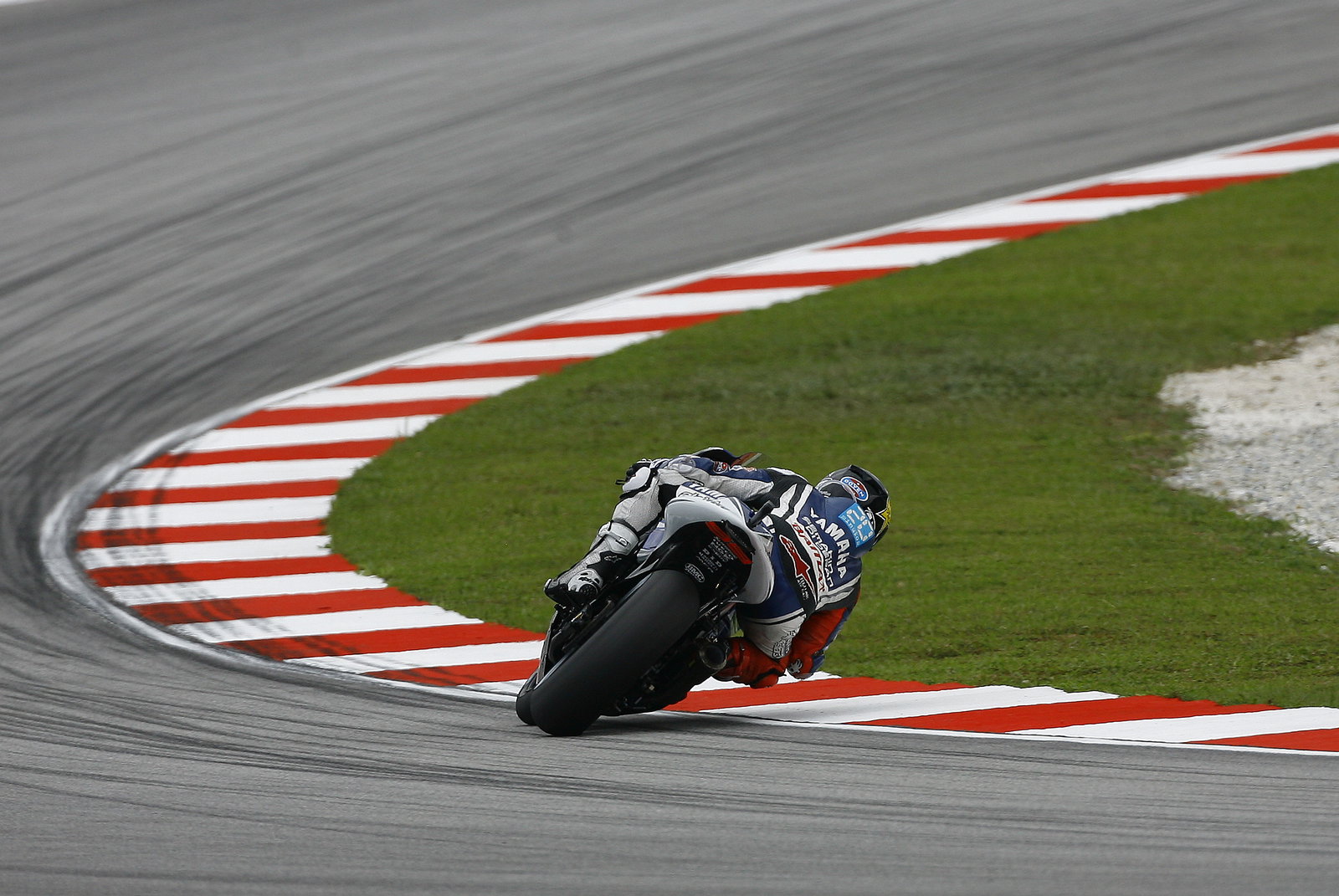 Lorenzo sliding, Malaysian MotoGP 2012