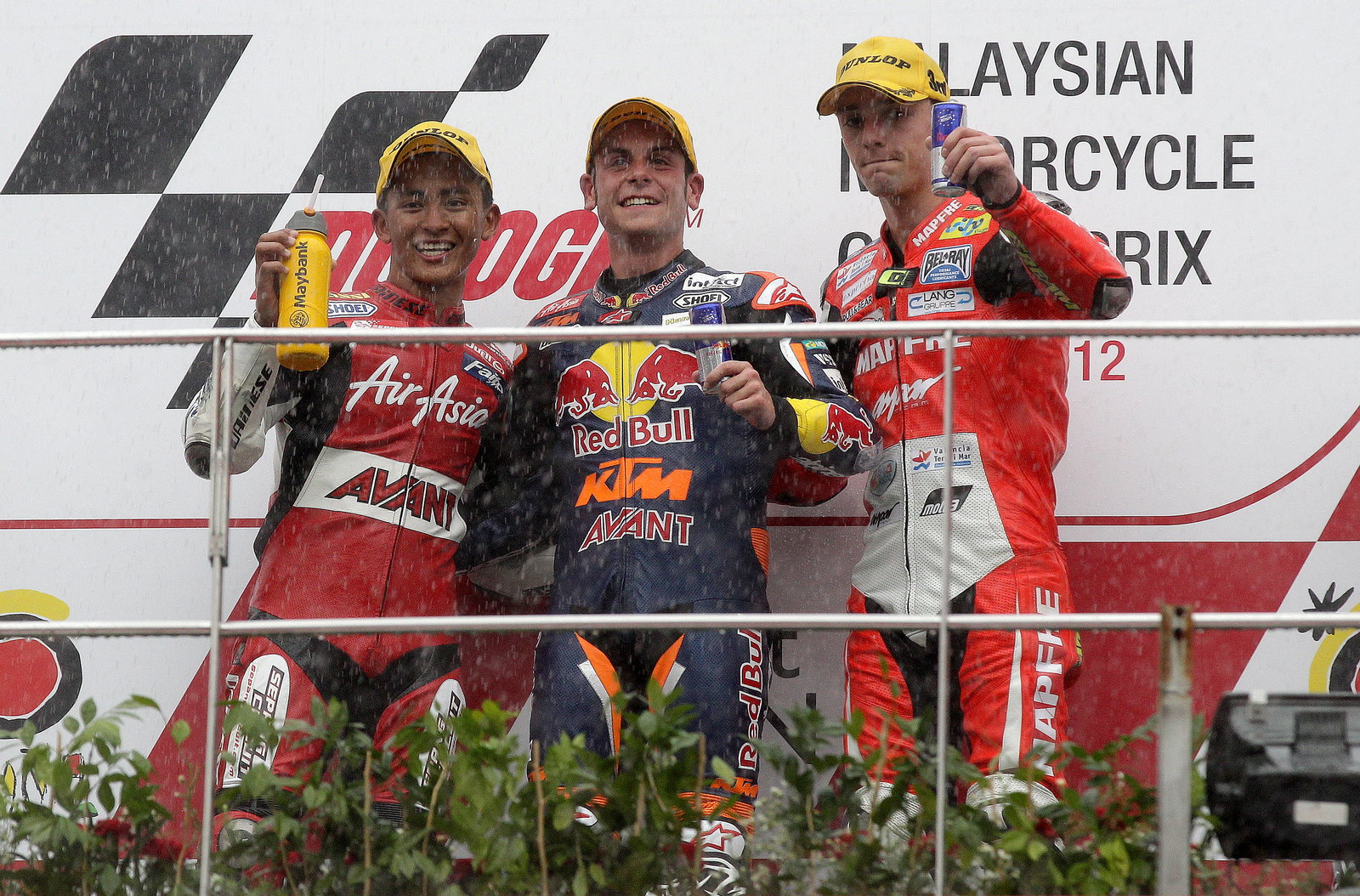 Khairuddin, Cortese, Folger, Moto3, Malaysian MotoGP 2012