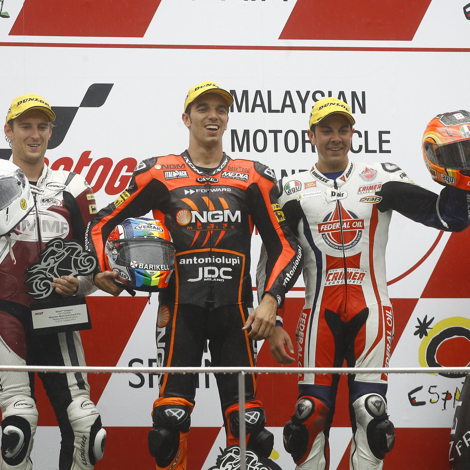 West, De Angelis, Gino Rea, Moto2 race, Japanese MotoGP 2012