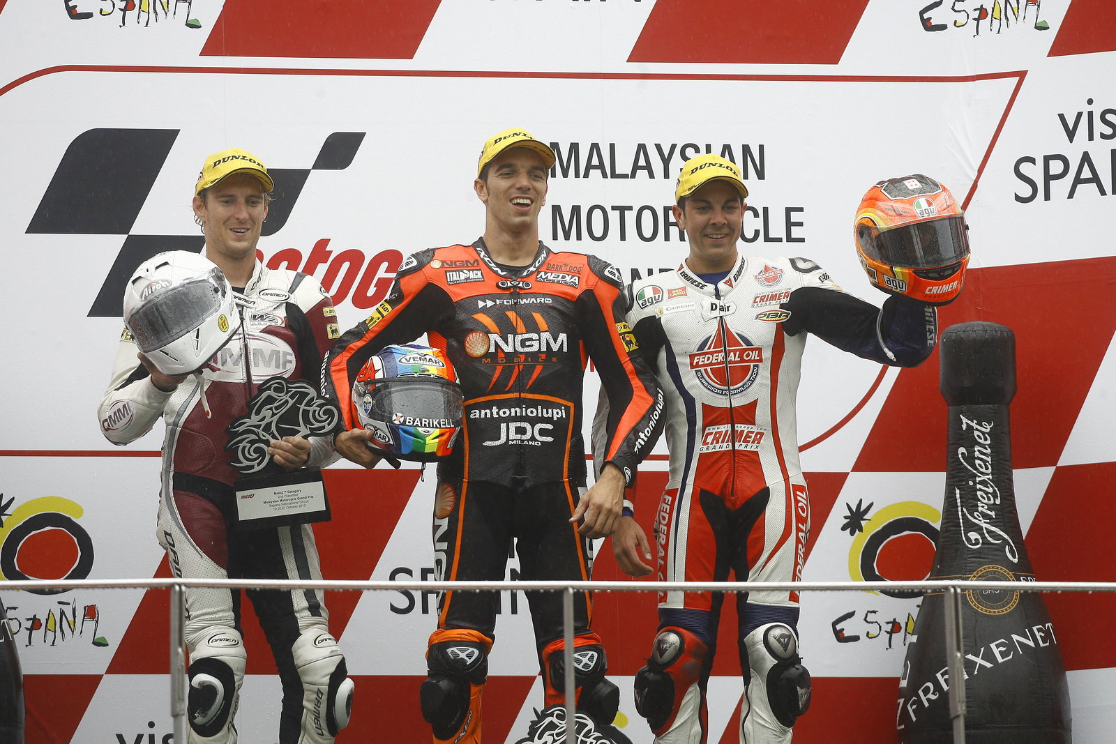 West, De Angelis, Gino Rea, Moto2 race, Japanese MotoGP 2012