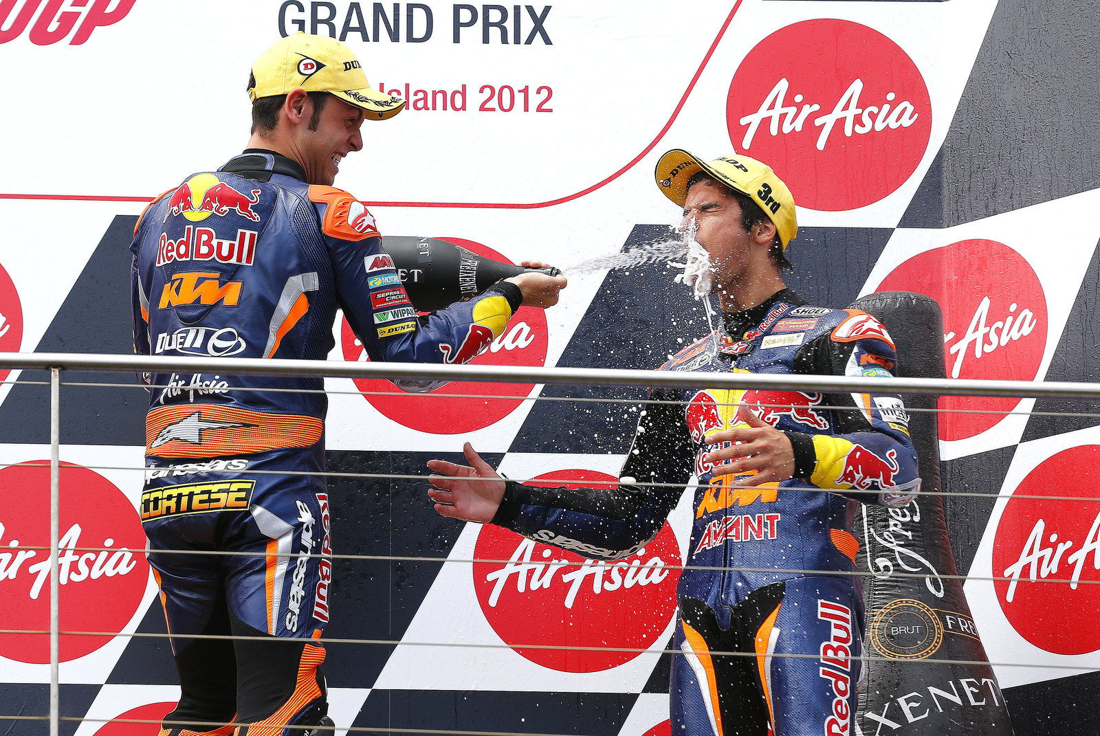 Cortese and Sissis, Moto3, Australian MotoGP 2012