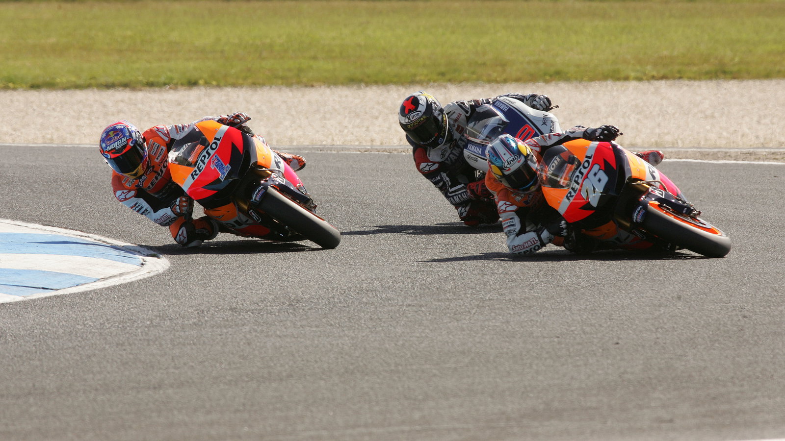 Pedrosa crash, Australian MotoGP 2012