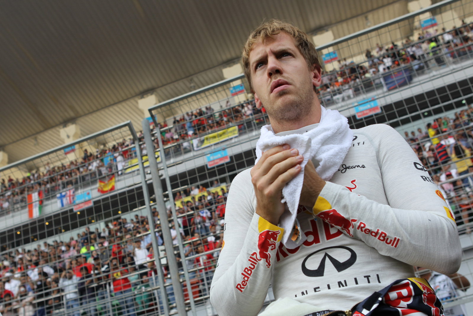 28.10.2012- Race, Sebastian Vettel (GER) Red Bull Racing RB8