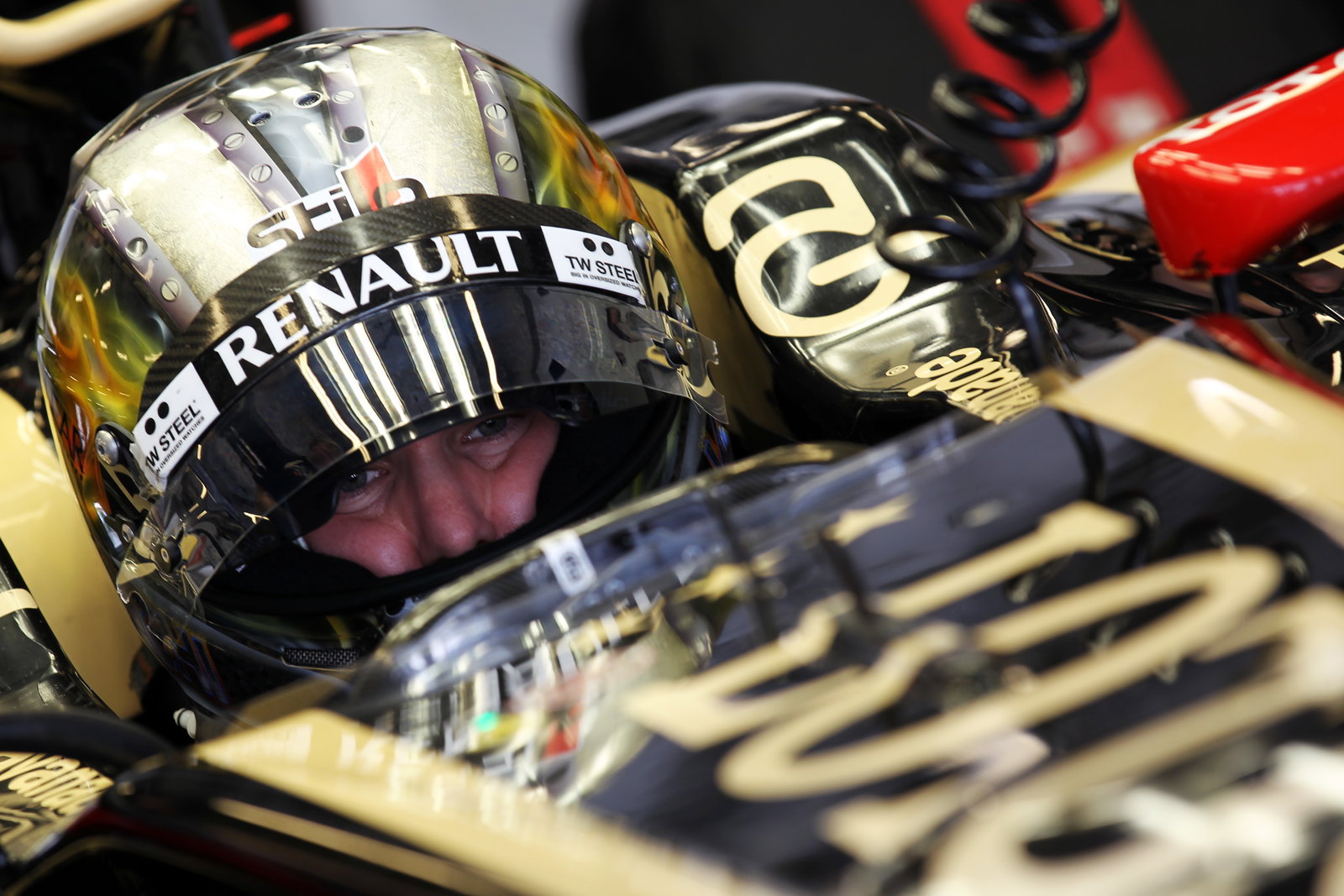 Davide Valsecchi (ITA) Lotus F1 E20 Test Driver.08.11.2012. Formula 1 Young Drivers Test, Day 3, Ya