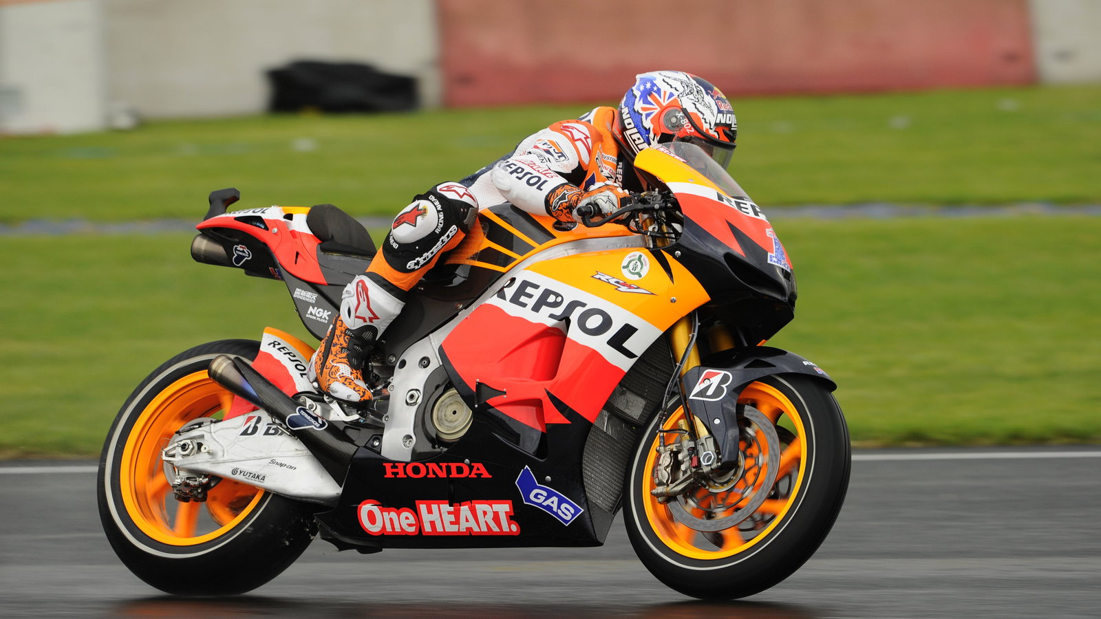 Stoner, Valencia MotoGP 2012