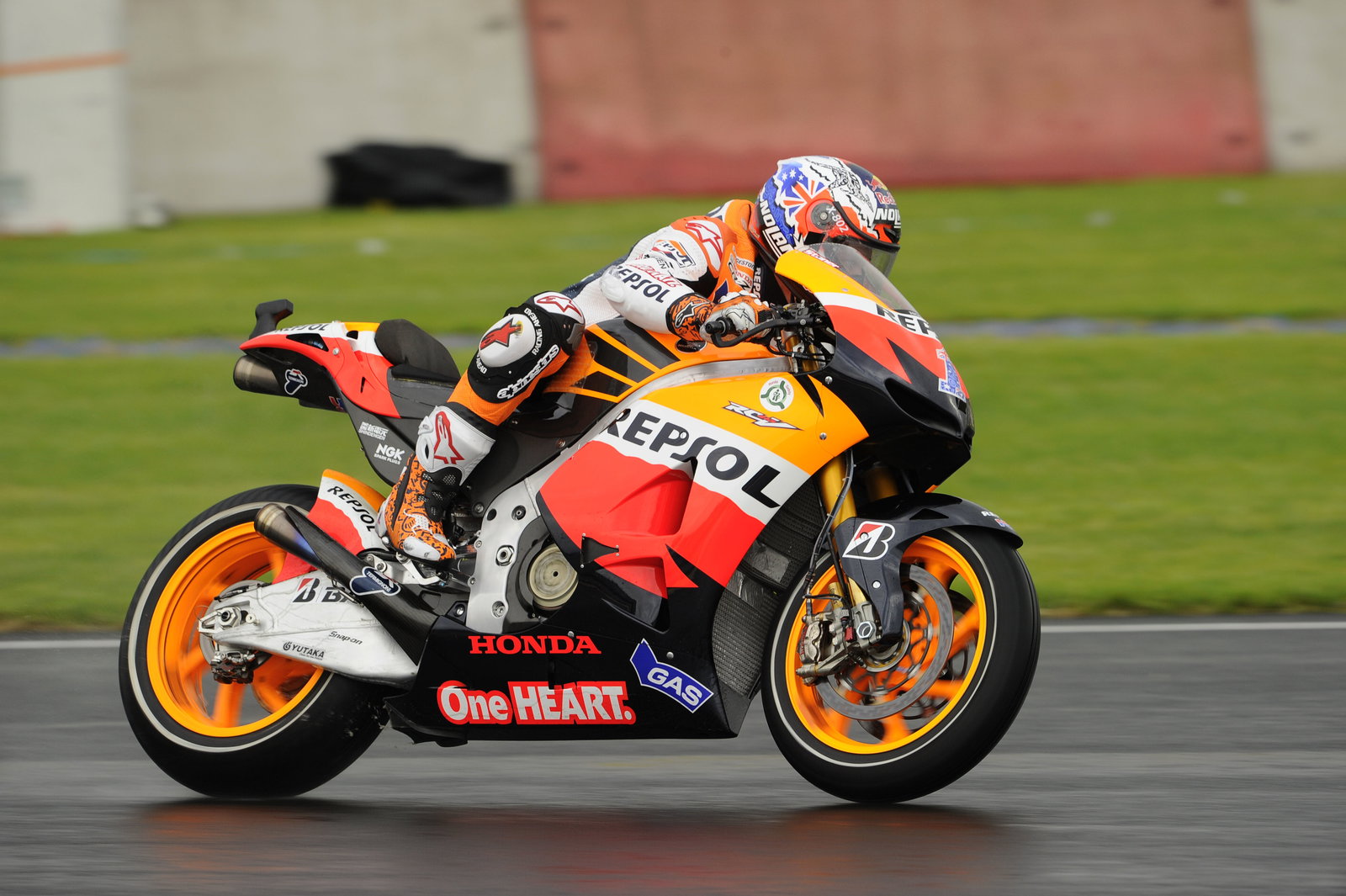 Stoner, Valencia MotoGP 2012