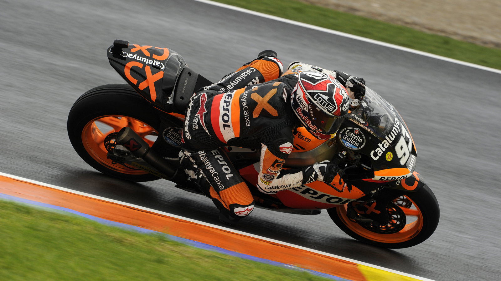 Marquez, Valencia Moto2 2012