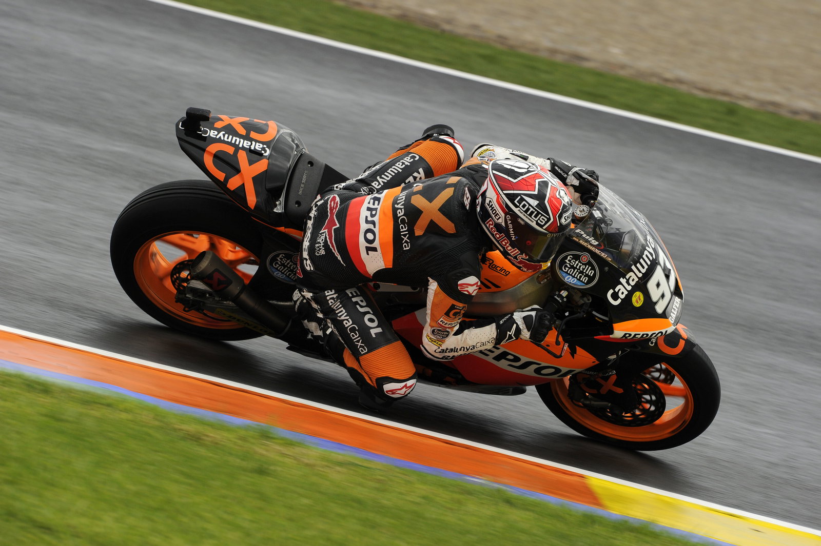 Marquez, Valencia Moto2 2012